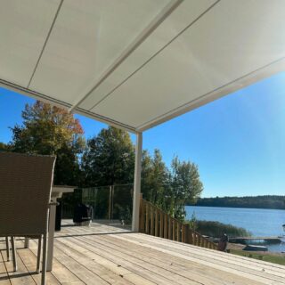 En Hestra Kurt passar utmärkt på altanen eller till restaurangens uteservering.
#hestramarkis