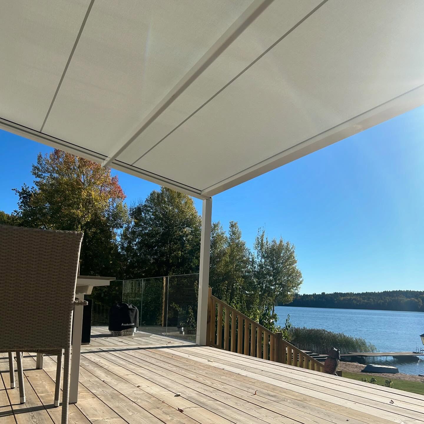 En Hestra Kurt passar utmärkt på altanen eller till restaurangens uteservering.
#hestramarkis